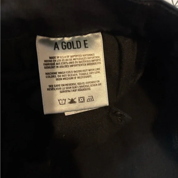 Agolde Women’s Size29 Black Distressed High Rise Skinny Jeans - Picture 4 of 10